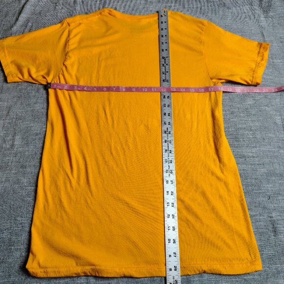 Lost Enterprises T Shirt Size Medium Yellow Sunflower Skull Skateboard Surfing - Picture 5 of 9